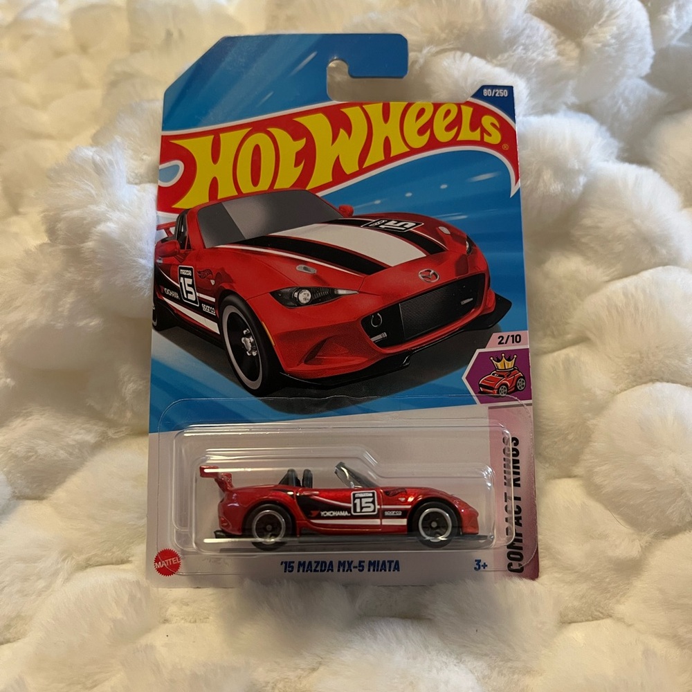 Red Mazda MX-5 Miata Hot Wheels
